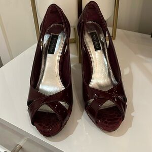 Maroon White House, Black Market heels